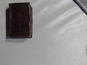A collection of hymns. Miniature book. Methodiste.