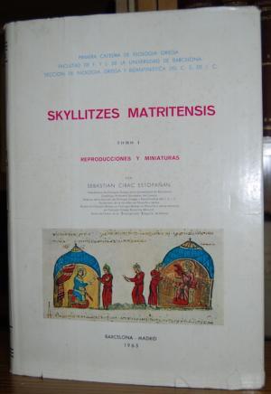 Imagen del vendedor de SKYLLITZES MATRITENSIS TOMO I REPRODUCCIONES Y MINIATURAS a la venta por LLIBRERIA KEPOS-CANUDA