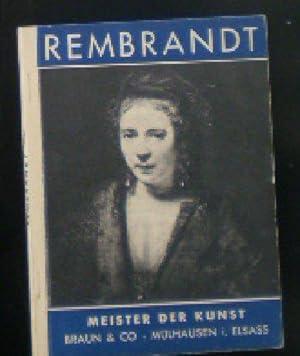 Image du vendeur pour Meister der Kunst, Rembrandt mis en vente par Versandantiquariat Karin Dykes