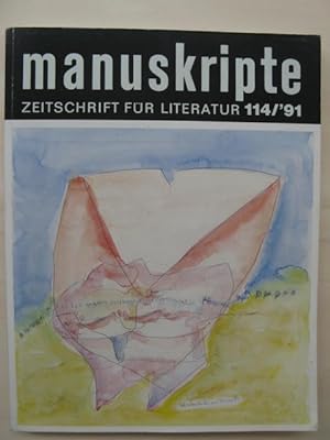 manuskripte. Zeitschrift für Literatur. [31.Jg., 114.Heft der Gesamtausflage (Dezember 1991)].