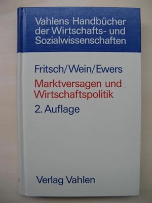 Bild des Verkufers fr Marktversagen und Wirtschaftspolitik. Mikrokonomische Grundlagen staatlichen Handelns. zum Verkauf von Antiquariat Steinwedel