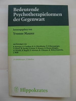 Bedeutende Psychotherapieformen der Gegenwart. (Mit Beiträgen von R.Battegay, G.Condrau, K.G.Dürc...