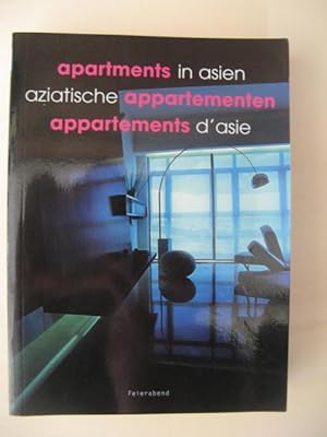 Bild des Verkufers fr apartments in asien. / aziatische appartementen. / appartements d'asie. zum Verkauf von Antiquariat Steinwedel