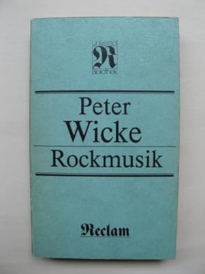 Rockmusik. Zur Ästhetik und Soziologie eines Massenmediums. (Mit einem Fotoessay "Rockmusik und L...