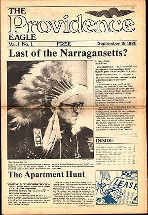 The Providence Eagle, Vol. 1 No. 1