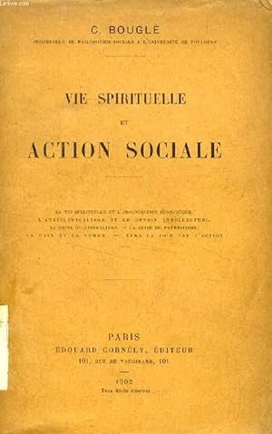 Bild des Verkufers fr VIE SPIRITUELLE ET ACTION SOCIALE zum Verkauf von Le-Livre