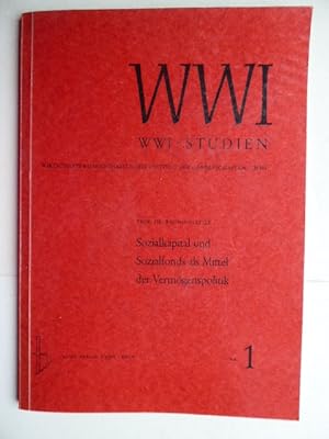 WWI-Studie zur Wirtschaftsforschung Nr. 1. Sozialkapital und Sozialfonds als Mittel der Vermögens...