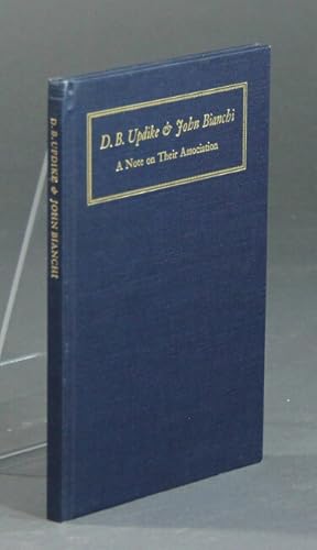 Immagine del venditore per D. B. Updike & John Bianchi: a note on their association venduto da Rulon-Miller Books (ABAA / ILAB)