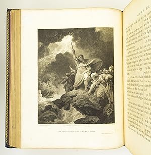 THE HOLY BIBLE. THE OLD TESTAMENT EMBELLISHED WITH ENGRAVINGS FROM PICTURES AND DESIGNS BY THE MO...