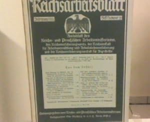 Reichsarbeitsblatt Amtsblatt des Reichs = und Preußischen Arbeitsministerium, Des Reichsversicher...