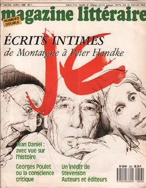 Magazine littéraire n°252 253