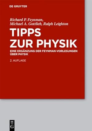 Bild des Verkufers fr Feynman-Vorlesungen ber Physik / Tipps zur Physik zum Verkauf von BuchWeltWeit Ludwig Meier e.K.