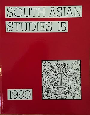 South Asian studies : journal of the Society for South Asian Studies 15 (incorporating the Societ...