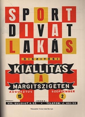 Magyar Grafika. IX. év 7-8. szám. [Hungarian Graphics. Year 9. No. 7-8.]