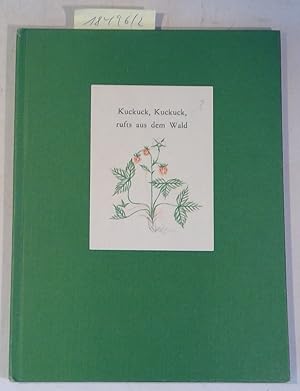 Seller image for Kuckuck, Kuckuck, rufts aus dem Wald. Lesebuch fr das zweite Schuljahr, zweites Bndchen for sale by Antiquariat Trger