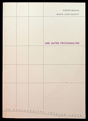 Seller image for Une autre psychanalyse for sale by LibrairieLaLettre2