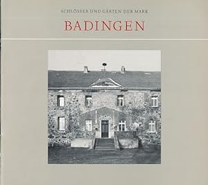 Seller image for Badingen. Schlsser und Grten der Mark. Hrsg. von Sibylle Badstbner-Grger. for sale by Fundus-Online GbR Borkert Schwarz Zerfa