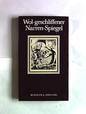 Imagen del vendedor de Wol-geschliffener Narren-Spiegel. a la venta por Antiquariat Bookfarm