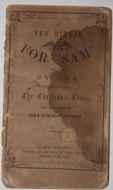 A New Ritual for "Sam" Written By One Connected with The Cincinnati Times, and Updated to Sam's N...