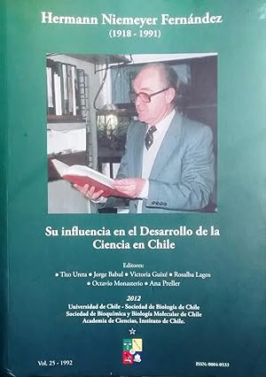 Hermann Niemeyer Fernández ( 1918-1991 ). Su influencia en el desarrollo de la Ciencia en Chile
