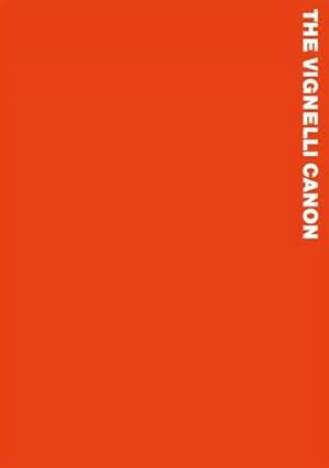 Image du vendeur pour The Vignelli Canon mis en vente par Rheinberg-Buch Andreas Meier eK