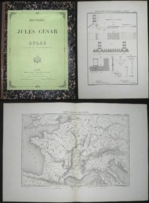 Histoire de Jules César. Altas (Cartes du tome premier).