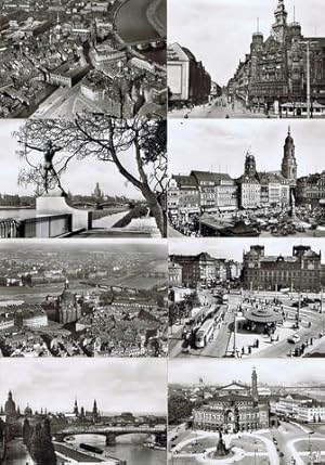Dresden. Serie II. 12 Ansichten vor der Zerstörung am 13. Februar 1945 durch anglo-amerikanische ...