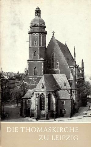 Die Thomaskirche zu Leipzig.