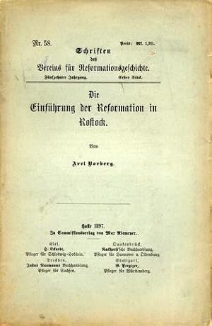 Die Einführung der Reformation in Rostock.