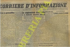 Corriere d'Informazione. 1945.