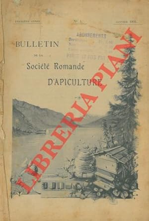 Bulletin de la Societé Romande d'Apiculture.