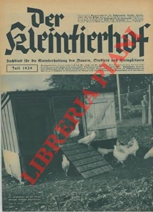 Der Kleintierhof. Fachblatt fur die Kleintierhaltung des Bauern, Gieders und Kleingartners.
