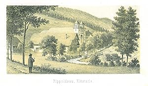 BAD RIPPOLDSAU. "Rippoldsau, Klösterle". Ansicht der Wallfahrtskirche Mater Dolorosa.