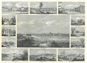 MÜNCHEN. - Schaden, Adolph von. Neueste humoristisch=topographisch=statistische Beschreibung der ...