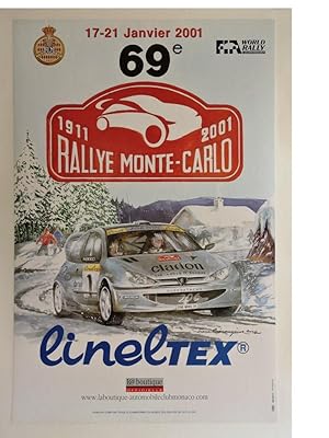 AFFICHE : 69ème RALLYE MONTE-CARLO