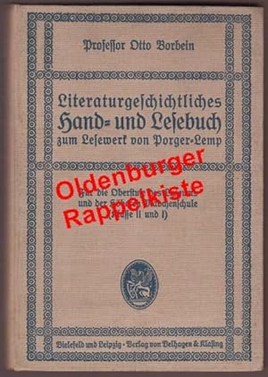 Literaturgeschichtliches Hand- und Lesebuch (1914) - Borbein, Otto