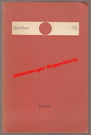 Speichen '70 Jahrbuch für Dichtung - Klünner, Lothar (Hrsg)
