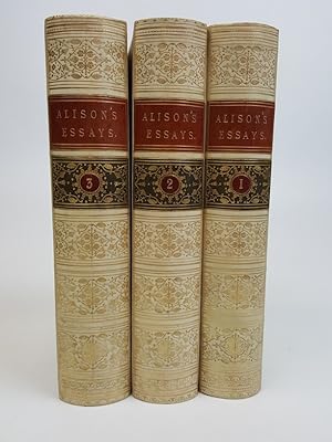 Essays: Political, Historical, and Miscellaneous, 3 Volumes [Finely Bound]
