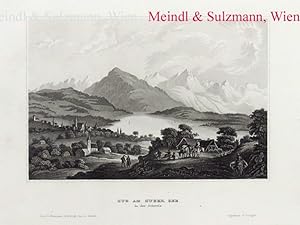 Imagen del vendedor de Zug am Zuger See". a la venta por Antiquariat MEINDL & SULZMANN OG