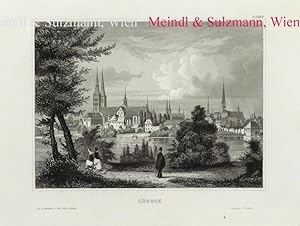 Imagen del vendedor de Lbeck". a la venta por Antiquariat MEINDL & SULZMANN OG