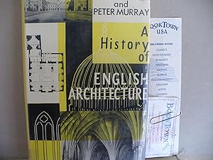 Imagen del vendedor de A History of English Architecture a la venta por Thomas F. Pesce'