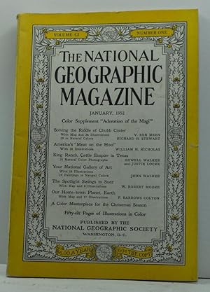 Imagen del vendedor de The National Geographic Magazine, Volume 101, Number 1 (January 1952) a la venta por Cat's Cradle Books
