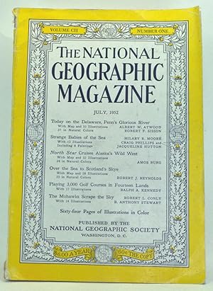 Seller image for The National Geographic Magazine, Volume 102, Number 1 (July 1952) for sale by Cat's Cradle Books