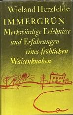 Bild des Verkufers fr Immergrn. Merkwrdige Erlebnisse und Erfahrungen eines frhlichen Waisenknaben. zum Verkauf von Antiquariat Axel Kurta