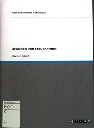 Seller image for Ursachen von Frauenarmut; for sale by books4less (Versandantiquariat Petra Gros GmbH & Co. KG)