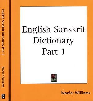 Bild des Verkufers fr English-Sanskrit dictionary. 2 vols. [REPRINT]. zum Verkauf von Antiquariat Reinhold Pabel