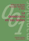 Seller image for La democracia en sus textos for sale by Agapea Libros