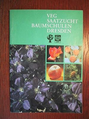 VEG Saatzucht - Baumschulen Dresden - Original Katalog - Ausgabe 1980.