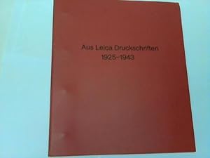 Aus Leica-Druckschriften von 1925 bis 1943