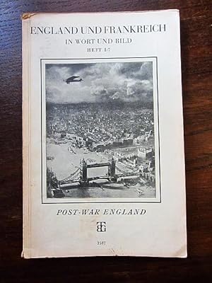 Seller image for England und Frankreich in Wort und Bild Heft I/7 Post-War England for sale by Rudi Euchler Buchhandlung & Antiquariat